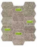 Мозаика MS-01-161-0298-0250-1-015 Lemon Stone grey 29,8x25