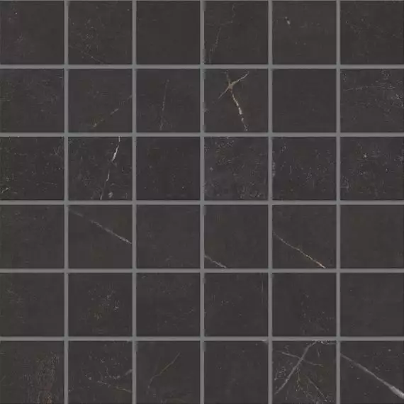 Мозаика NL04 Nolana Black неполированный (5х5) 30x30