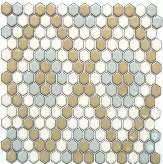 Мозаика PS2326-42 Porcelain 2.3x2.6 30.6x35
