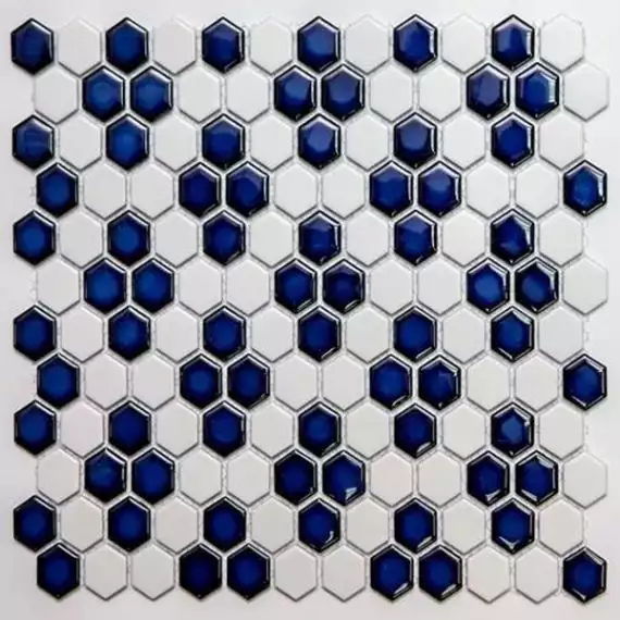 Мозаика PS2326-44 Porcelain 2.3x2.6 30x26