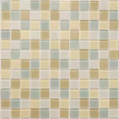 Мозаика S-456 стекло (25х25х4) 300*300