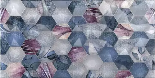 Ницца цветы рельеф 25х50