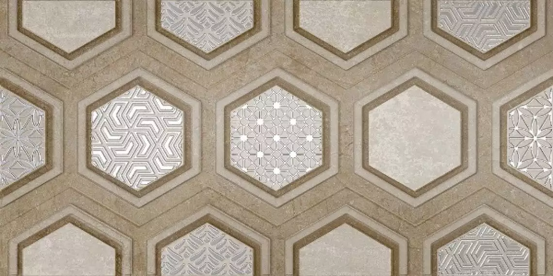 Рона бежевая D 25x50