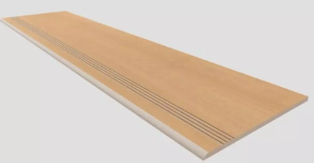 Ступень CW04 Classic Wood неполированная с насечками 30x120x1