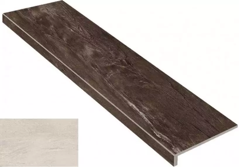 Ступень Lux Альта Светло-серый SR 1200x320