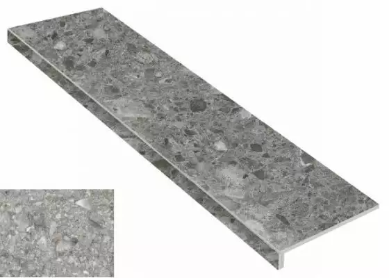 Ступень Lux Герда Серый LR 120x32