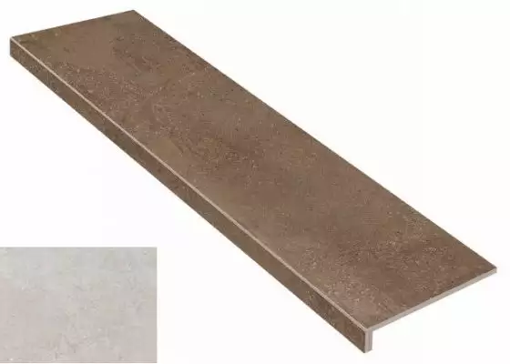 Ступень Lux Перла Светло-Серый LR 120x32