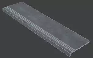 Ступень Lux Цемент Темно-серый SR 1200x320