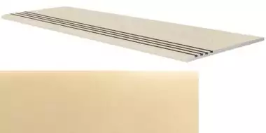 Ступень ДЕКОР Желтый матовая насечки 120х30
