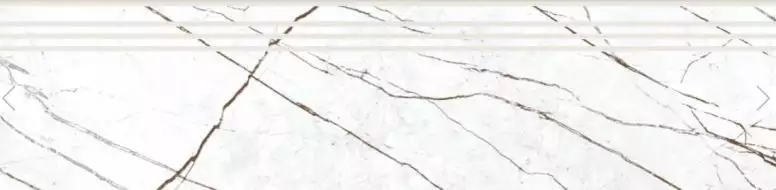Ступень Сандра белый насечки MR 1200х300