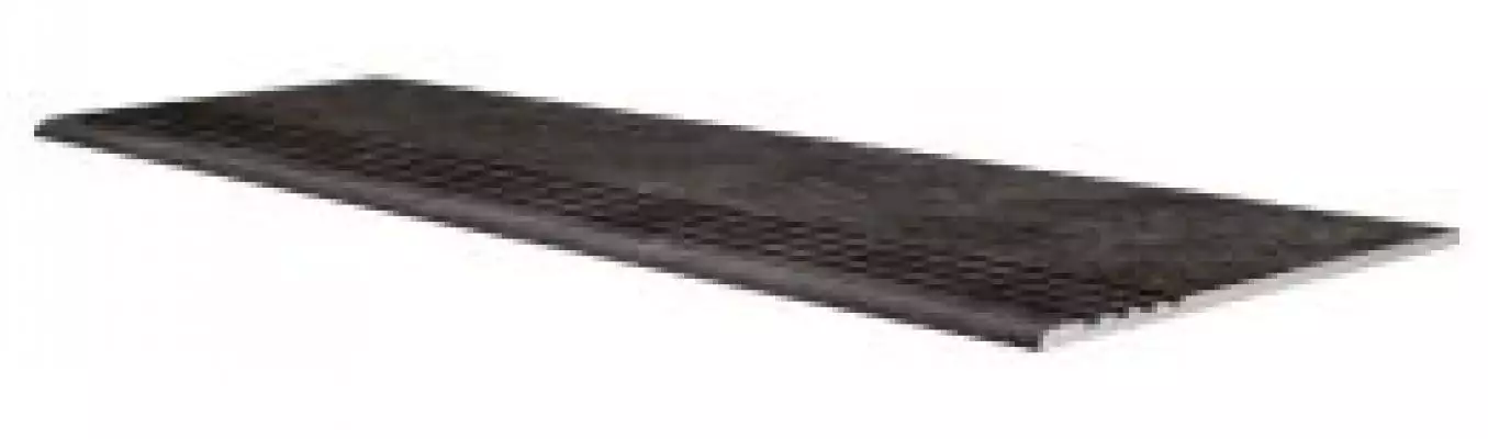Ступень стандарт Королевская дорога черный обрезной 29.6x119.5