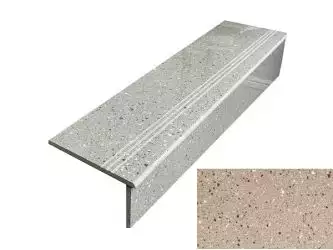 Ступень фронтальная Terazzo Peach 30x120