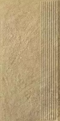 ная плитка Eremite Beige Stopnica Prosta Struktura Mat 30x60