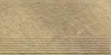 ная плитка Eremite Beige Stopnica Prosta Struktura Mat B1a 30x60
