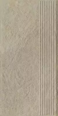 ная плитка Eremite Crema Stopnica Prosta Struktura Mat 30x60