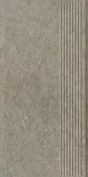 ная плитка Eremite Taupe Stopnica Prosta Struktura Mat 30x60