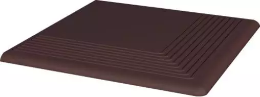 ная плитка Natural Brown Ступень угловая 30х30