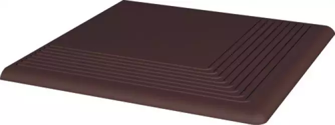 ная плитка Natural Brown Ступень угловая 30х30
