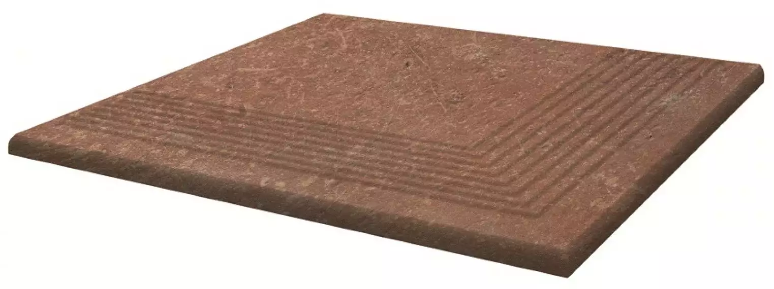 ная плитка Scandiano Rosso Stopnica Narozna 30х30
