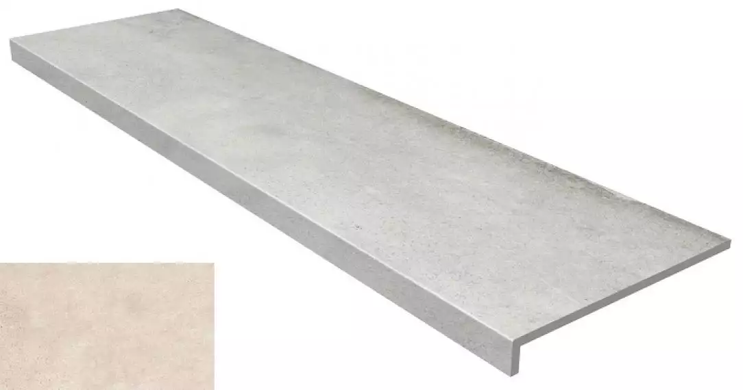 ная плитка Ступень фронтальная Urban Anti-Slip Rect. Beige 31,5*119,7