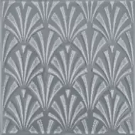 04-01-1-03-06-06-1906-0 Вставка Art Deco серый 150х150х7