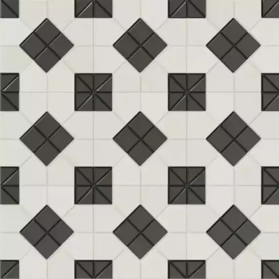 130012 Tesserae Suit B&W 28x28