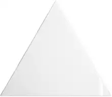 218236 Evoke Triangle Layer White Glossy 15x17