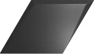 218263 Rombo Drop Black Matt 15x25.9