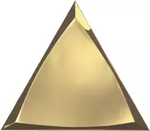 218368 Evoke Channel Gold Glossy 15x17