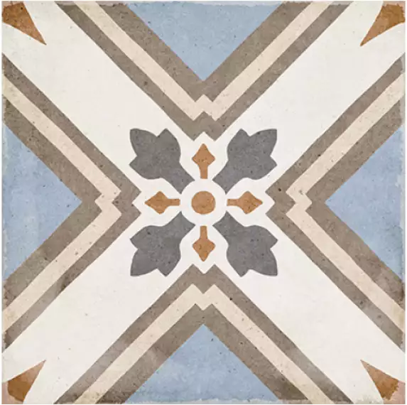24403 ART NOUVEAU TURIN COLOUR 20*20