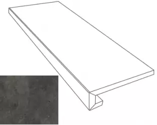 261233 GREEK GRADONE ANTRACITE 4x32x80