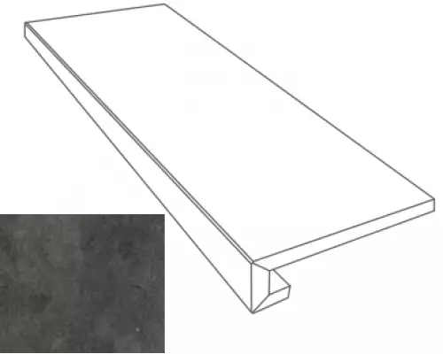 261233 GREEK GRADONE ANTRACITE 4x32x80
