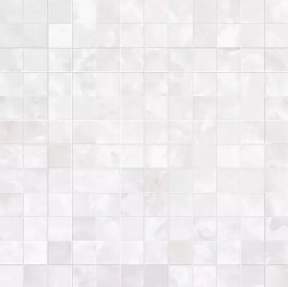 262630 MOSAICO T144 ONICE BIANCO 39x39