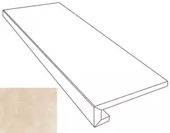 262641 GRADONE CREMA MARFIL 4x32x78