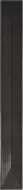 31158 Плитка Vitral Axis Black 5x40