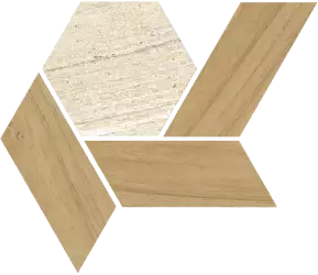 405E Mosaico Lesnaya Beige 20x17.5