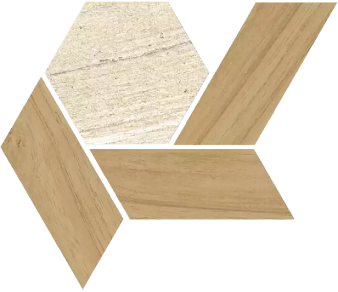 405E Mosaico Lesnaya Beige 20x17.5