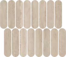 40QR Мозаика Mosaico Defense Natural 27x31