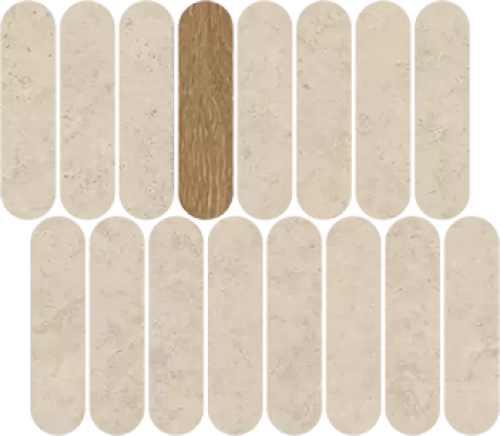 40QU Мозаика Mosaico Barbican Natural 27x31