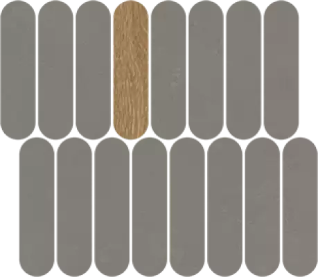 41QF Мозаика Mosaico Rockaway Grafito R10 27x31