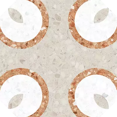 4T77 Octgono Tolone Beige 20x20