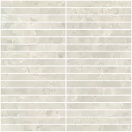 610110000970 Да Винчи Уайт Мозаика Стрип 30x30