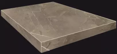 620070000952 Портофино Серый Ступень Угловая правая 33x45