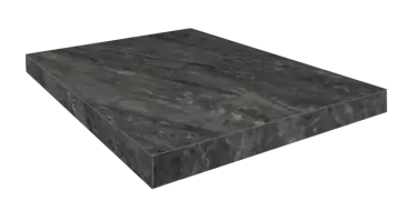 620070001497 Ступень Угловая Правая Флоренция Черный 33x45