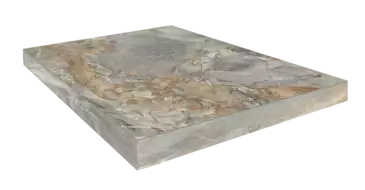 620070001506 Верона Серый Ступень Угловая Правая 33х45