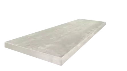 620070001845 Турин Уайт Ступень Угловая Левая 33x90