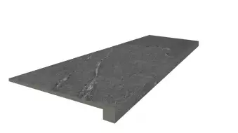 620070001850 Лугано Графит Ступень Фронтальная 33x90