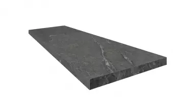 620070001853 Лугано Графит Ступень Угловая Правая 33x90