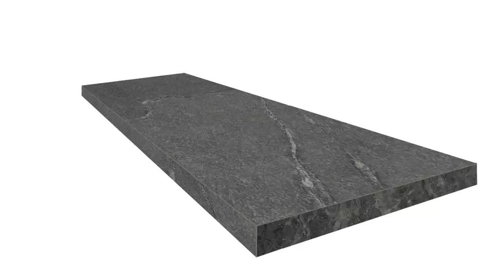 620070001853 Лугано Графит Ступень Угловая Правая 33x90