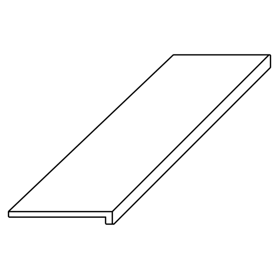 620070001894 Портофино Белый Ступень Фронт 33x90